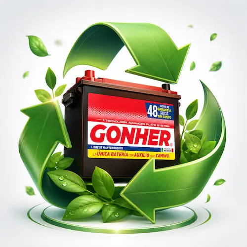 Compromiso ambiental y reciclaje de baterías GONHER